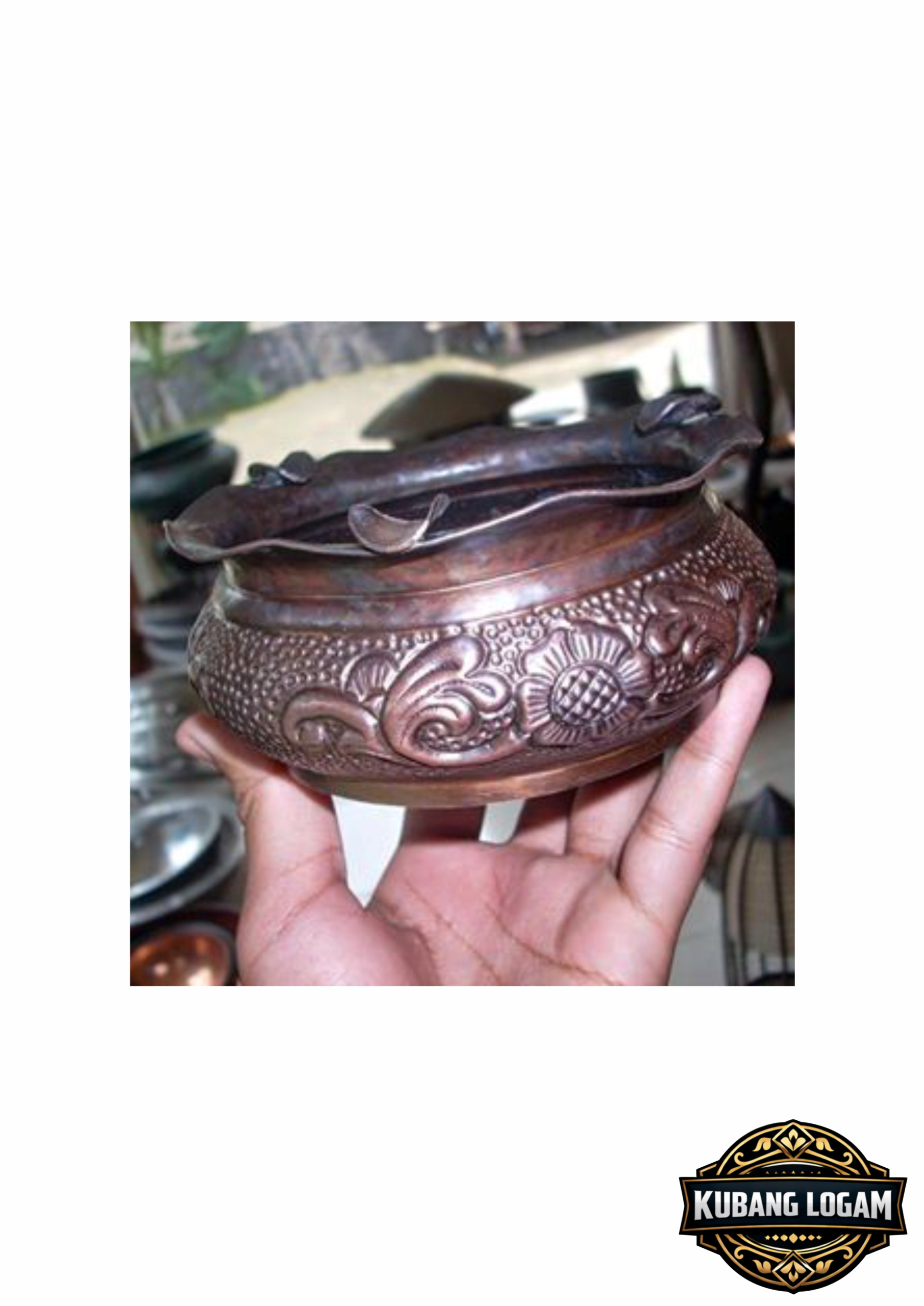 Asbak Kerajinan Tembaga dan Kuningan Eksklusif | Kubang Logam 1