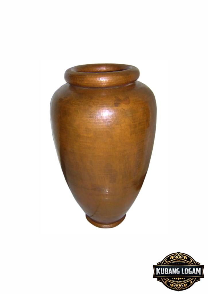 Kerajinan Guci Tembaga Kuningan Handmade Bernilai Seni Tinggi 1