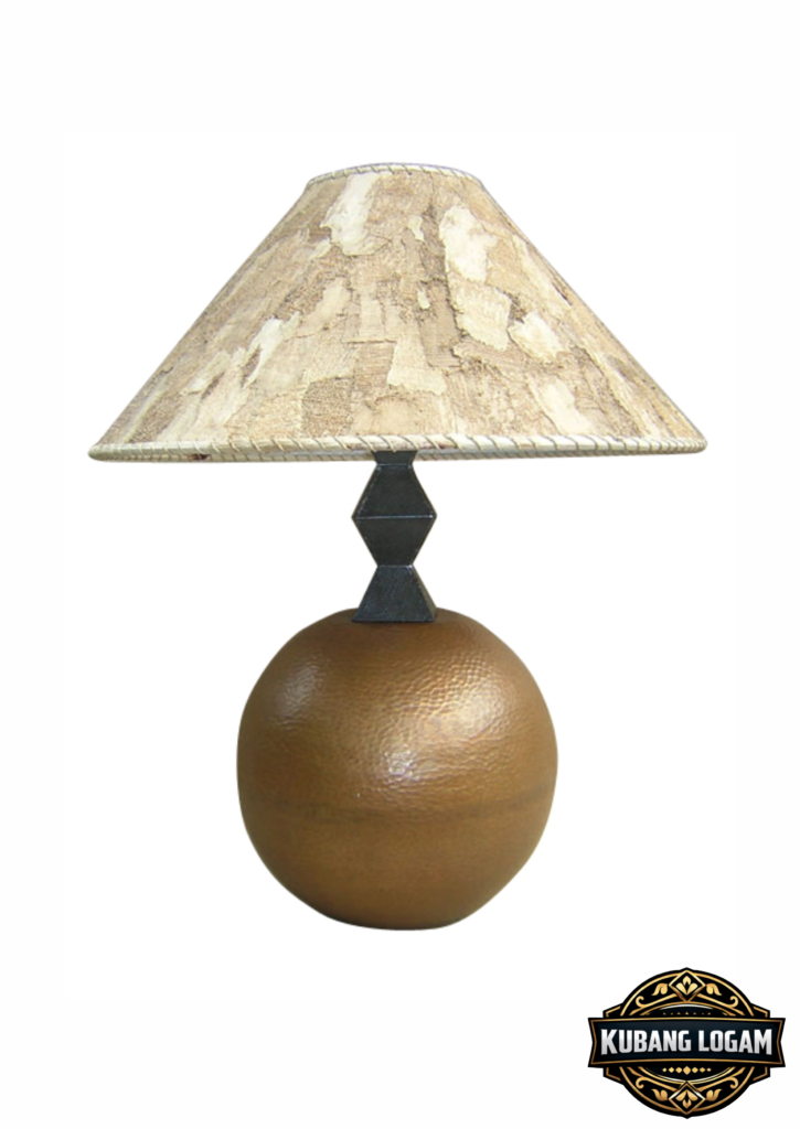 Kerajinan Lampu Meja Tembaga Kuningan Handmade Elegan 10