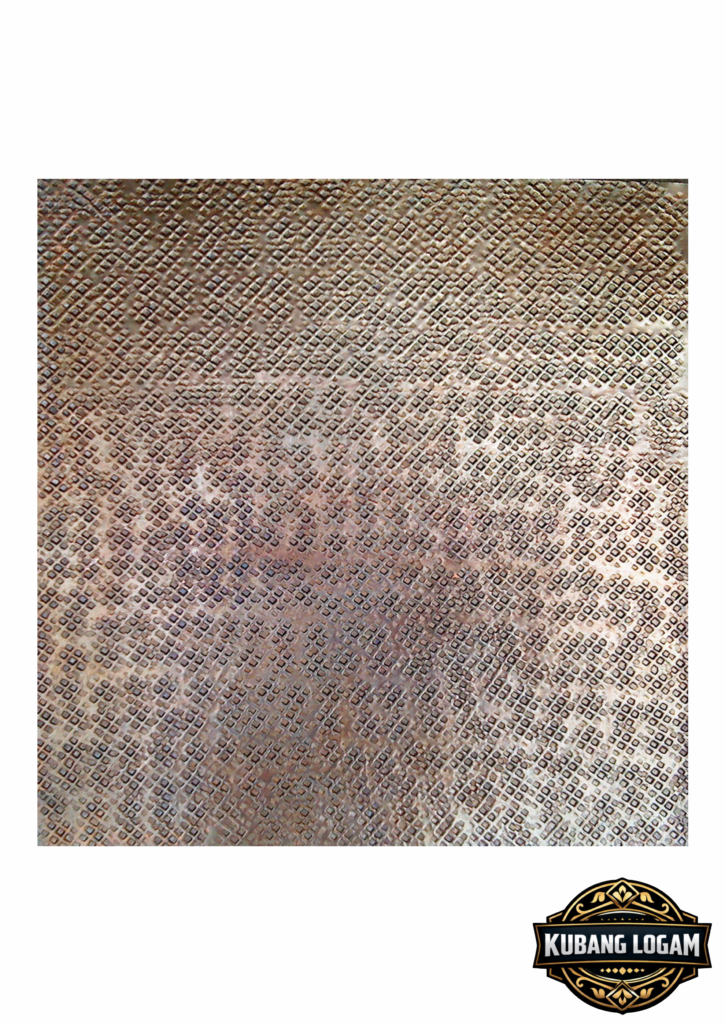 Kerajinan Ubin Tembaga Kuningan Handmade | Kubang Logam 16
