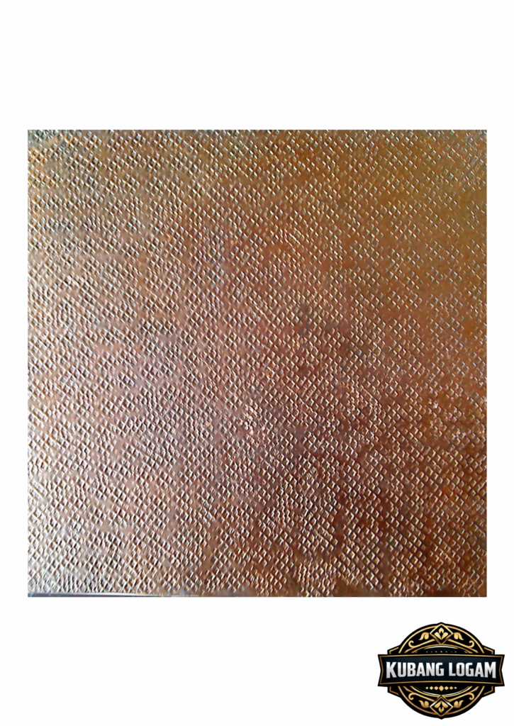 Kerajinan Ubin Tembaga Kuningan Handmade | Kubang Logam 17