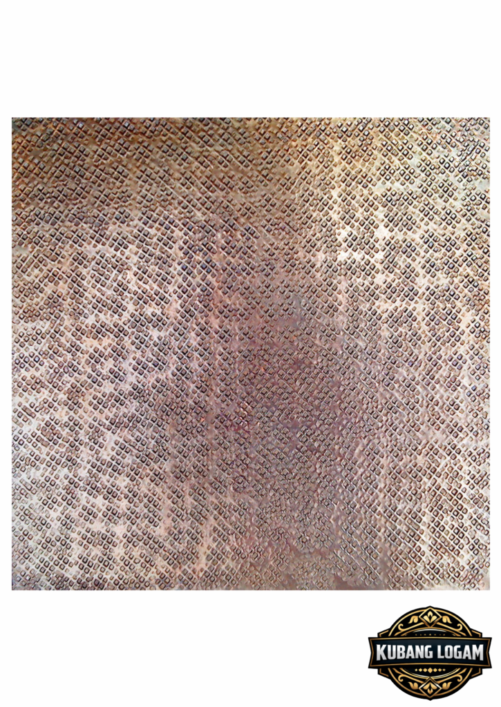 Kerajinan Ubin Tembaga Kuningan Handmade | Kubang Logam 19