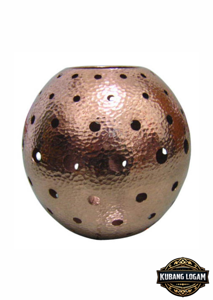 Kerajinan Lampu Meja Tembaga Kuningan Handmade Elegan 2