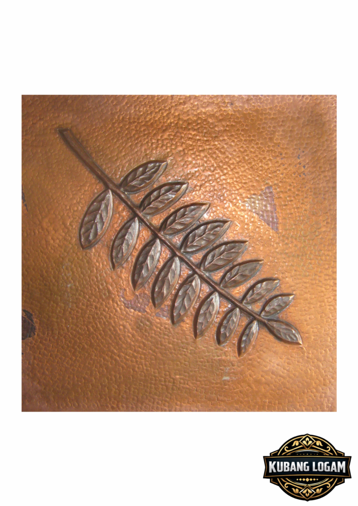 Kerajinan Ubin Tembaga Kuningan Handmade | Kubang Logam 2