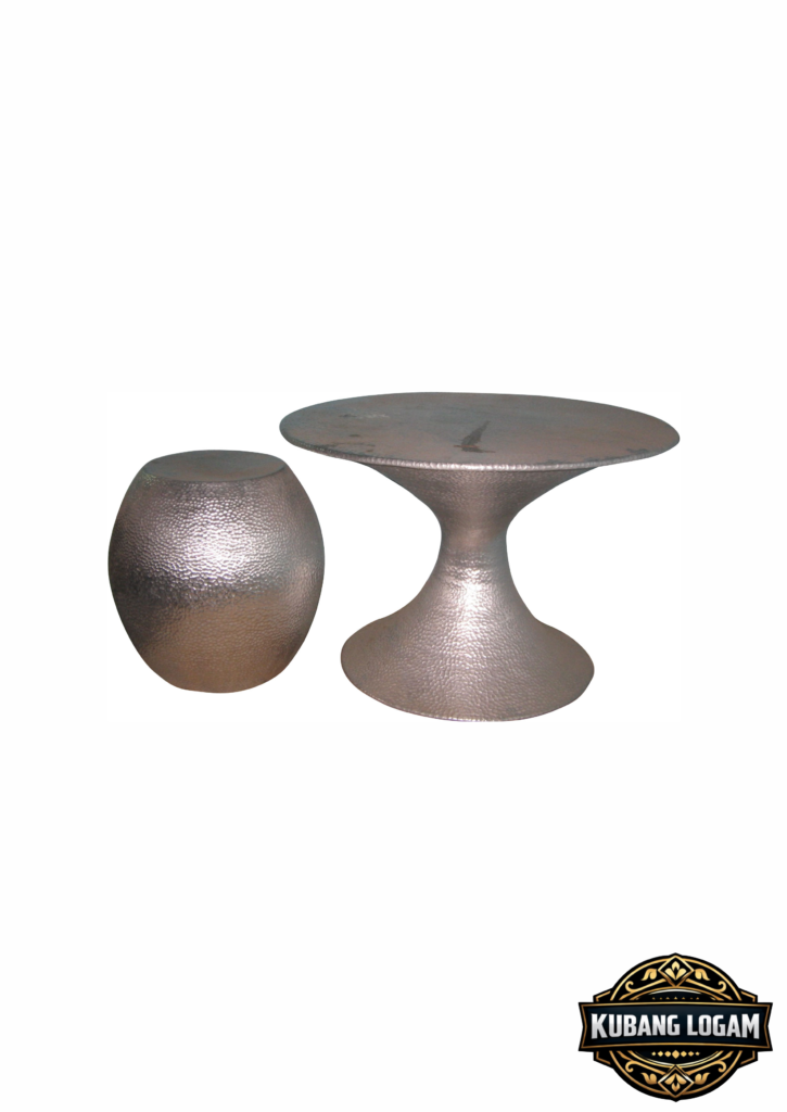 Kerajinan Meja Tembaga Kuningan Aluminium | Kubang Logam 21