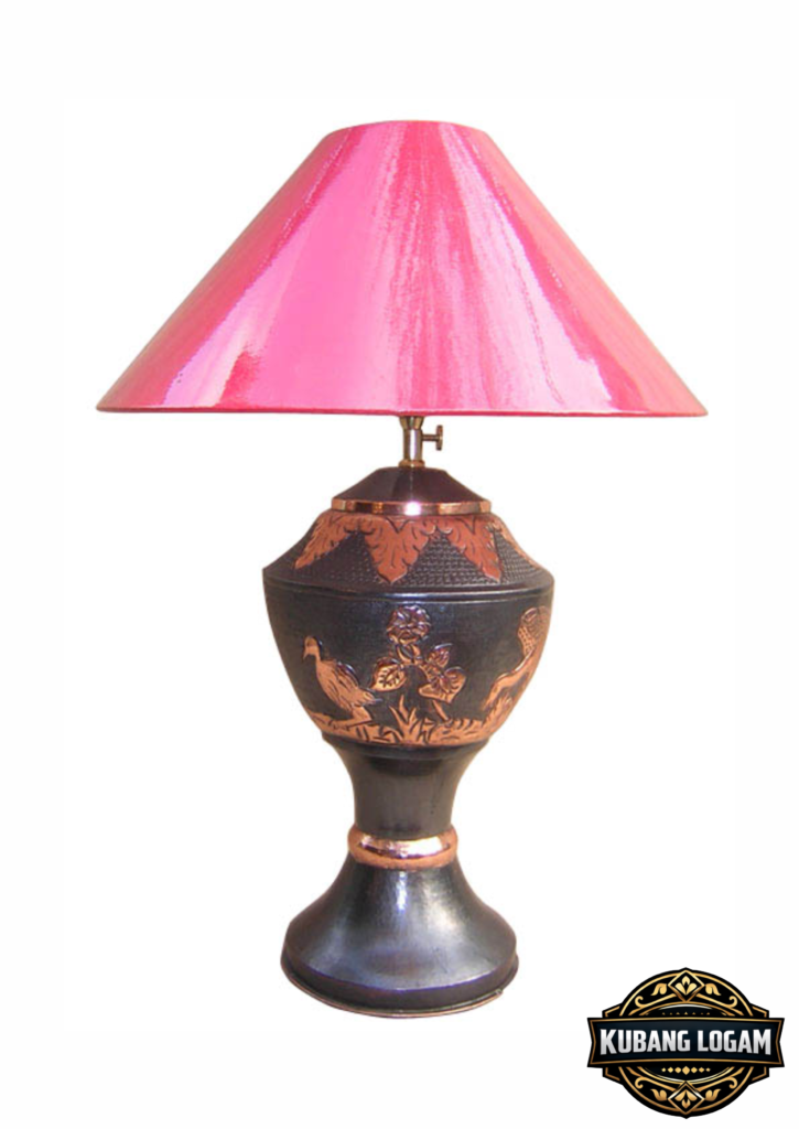 Kerajinan Lampu Meja Tembaga Kuningan Handmade Elegan 23