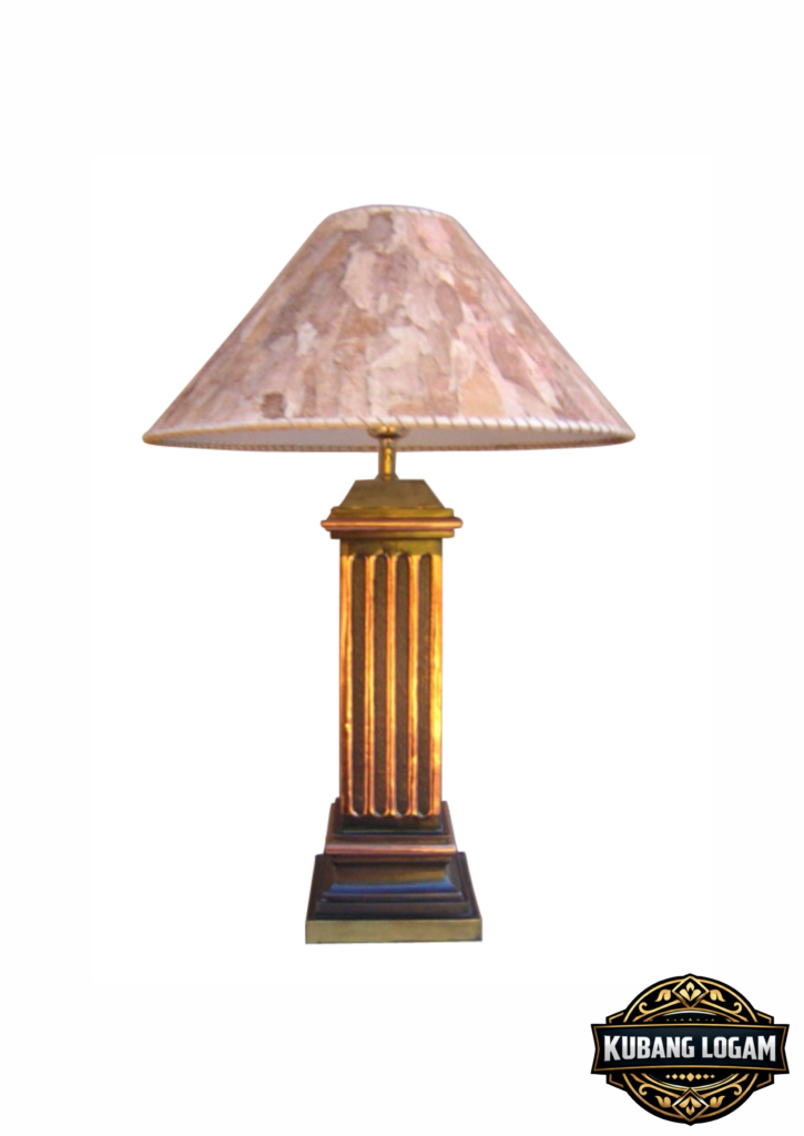Kerajinan Lampu Meja Tembaga Kuningan Handmade Elegan 28