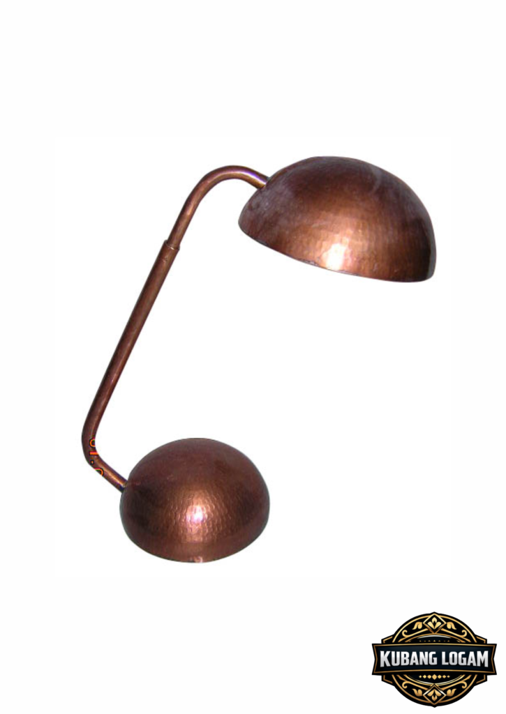 Kerajinan Lampu Meja Tembaga Kuningan Handmade Elegan 3