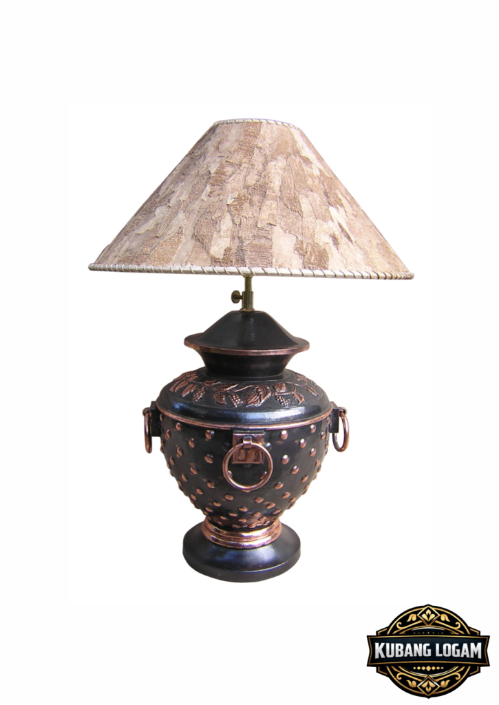 Kerajinan Lampu Meja Tembaga Kuningan Handmade Elegan 32