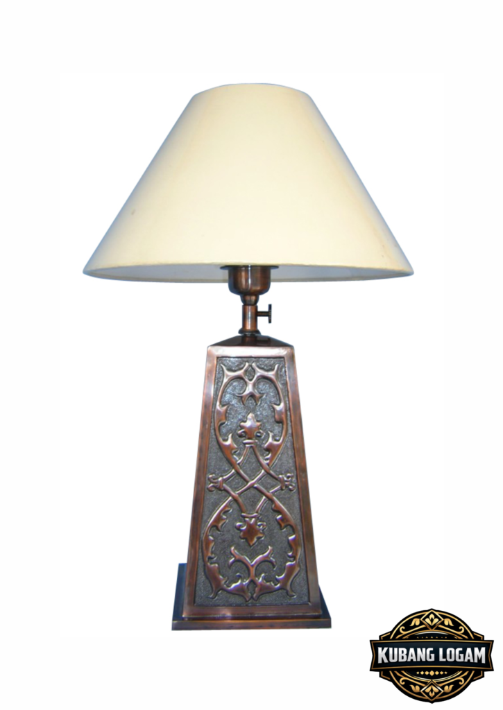 Kerajinan Lampu Meja Tembaga Kuningan Handmade Elegan 41