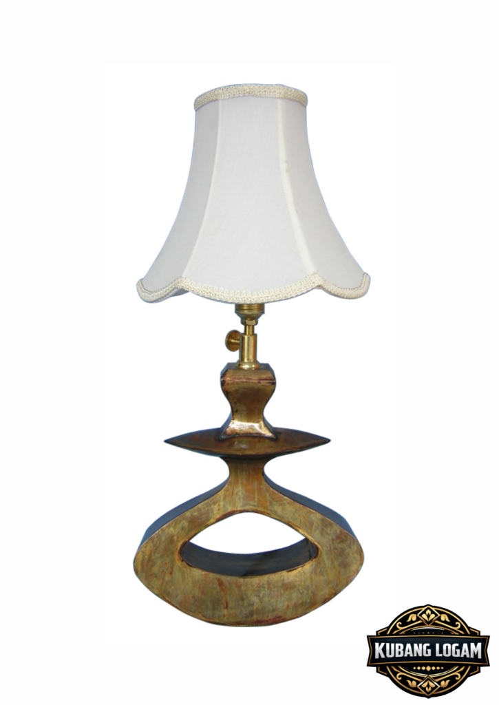 Kerajinan Lampu Meja Tembaga Kuningan Handmade Elegan 42