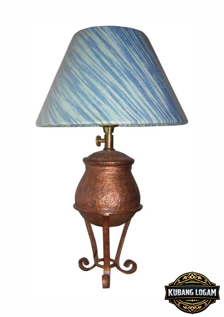 Kerajinan Lampu Meja Tembaga Kuningan Handmade Elegan 46