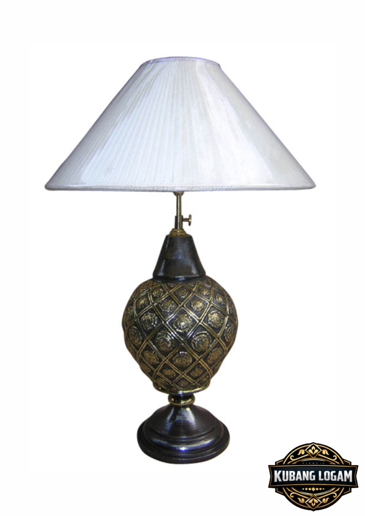 Kerajinan Lampu Meja Tembaga Kuningan Handmade Elegan 5
