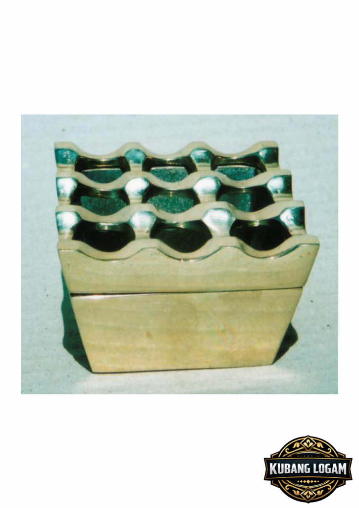 Asbak Kerajinan Tembaga dan Kuningan Eksklusif | Kubang Logam 5