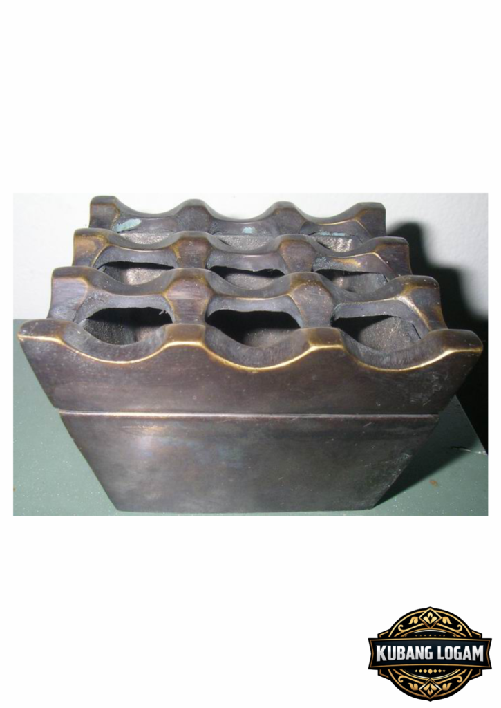 Asbak Kerajinan Tembaga dan Kuningan Eksklusif | Kubang Logam 6